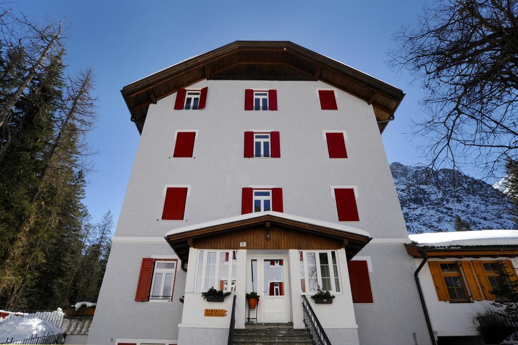 Hotel Croda Rossa Carbonin Exterior foto